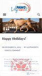 Mobile Screenshot of lilypawspets.com